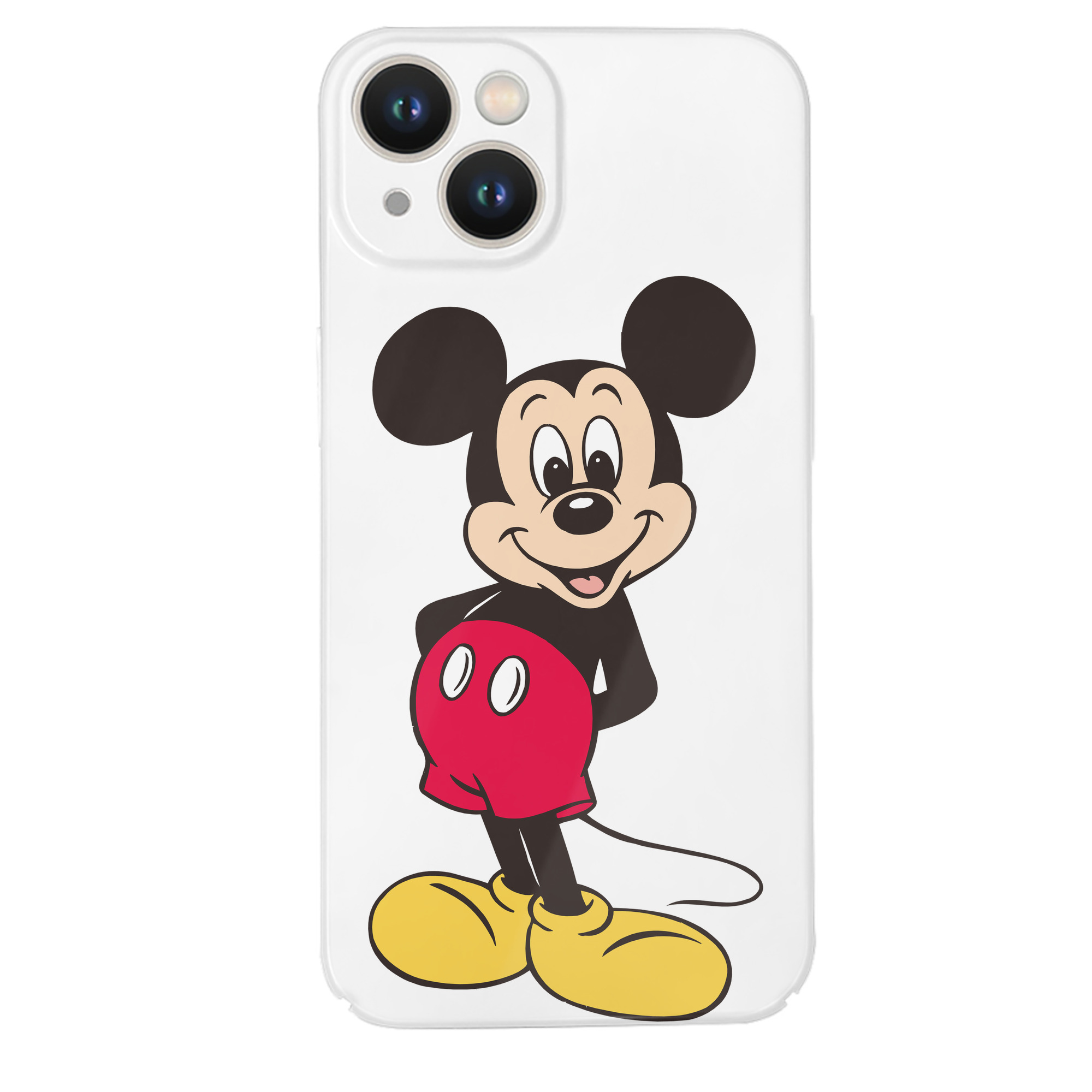 （画像用） ミッキーマウス Mickey Mouse 【iPhone 14シリーズ対応】ハードケース